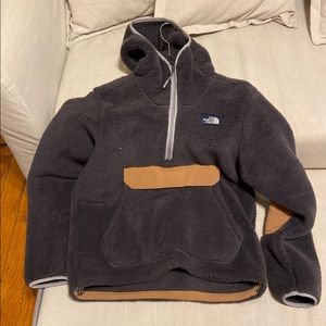 the north face fleece pullover
